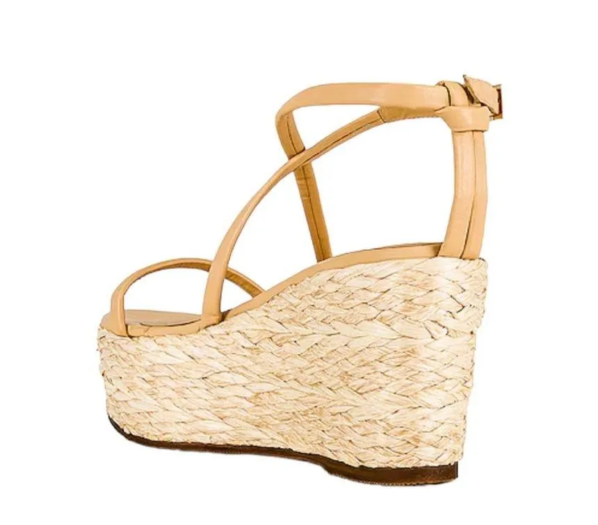 REVOLVE- Kaanas Colon Wedge in Vanilla size 9 - Image 2