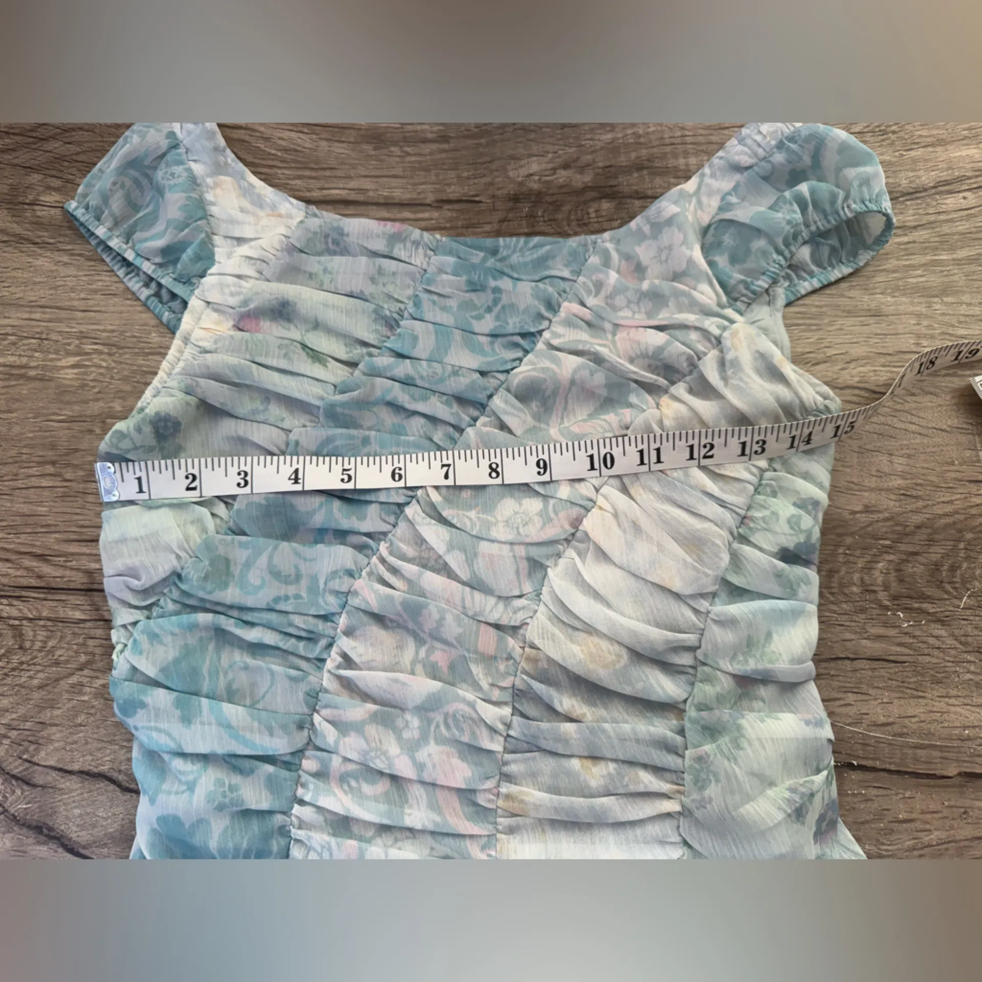 Free People Heart To Heart Flowy Midi Dress NWT size 4‎ - Image 6