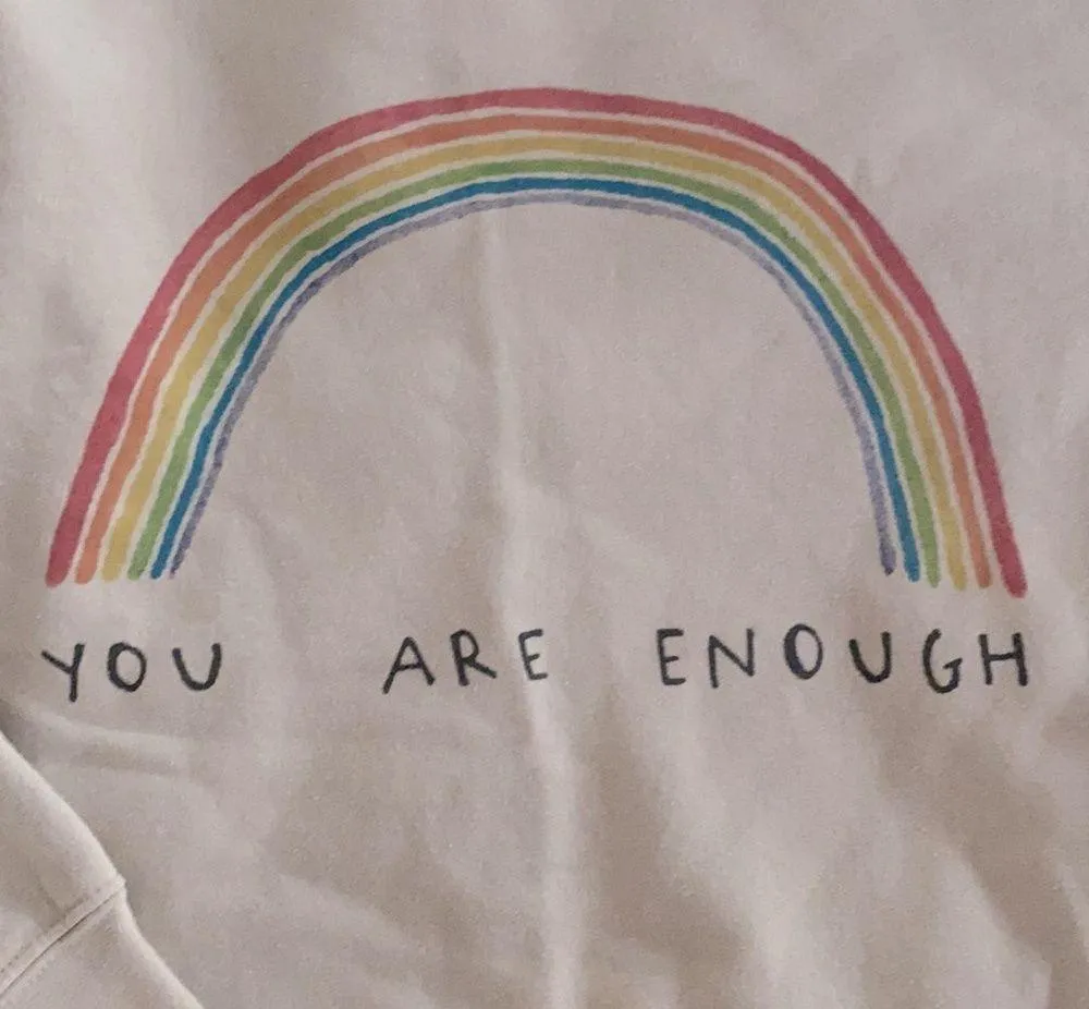You Are Enough Crewneck Sweatshirt M - Image 3