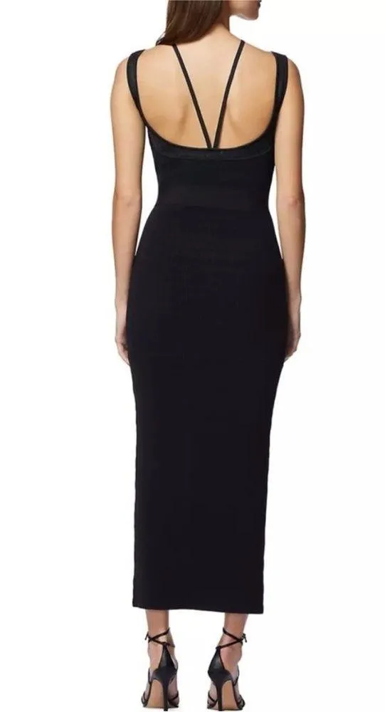 Herve Leger bandage midi dress - Image 4