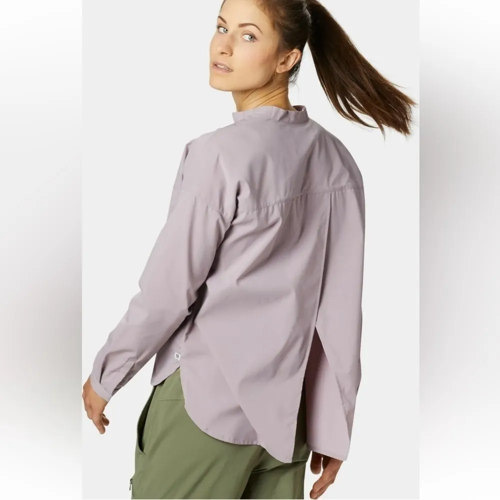 Mountain Hardwear Canyon Pro Pull Over Top Long Sleeve Shirt Womens M MSRP $90 - Image 2