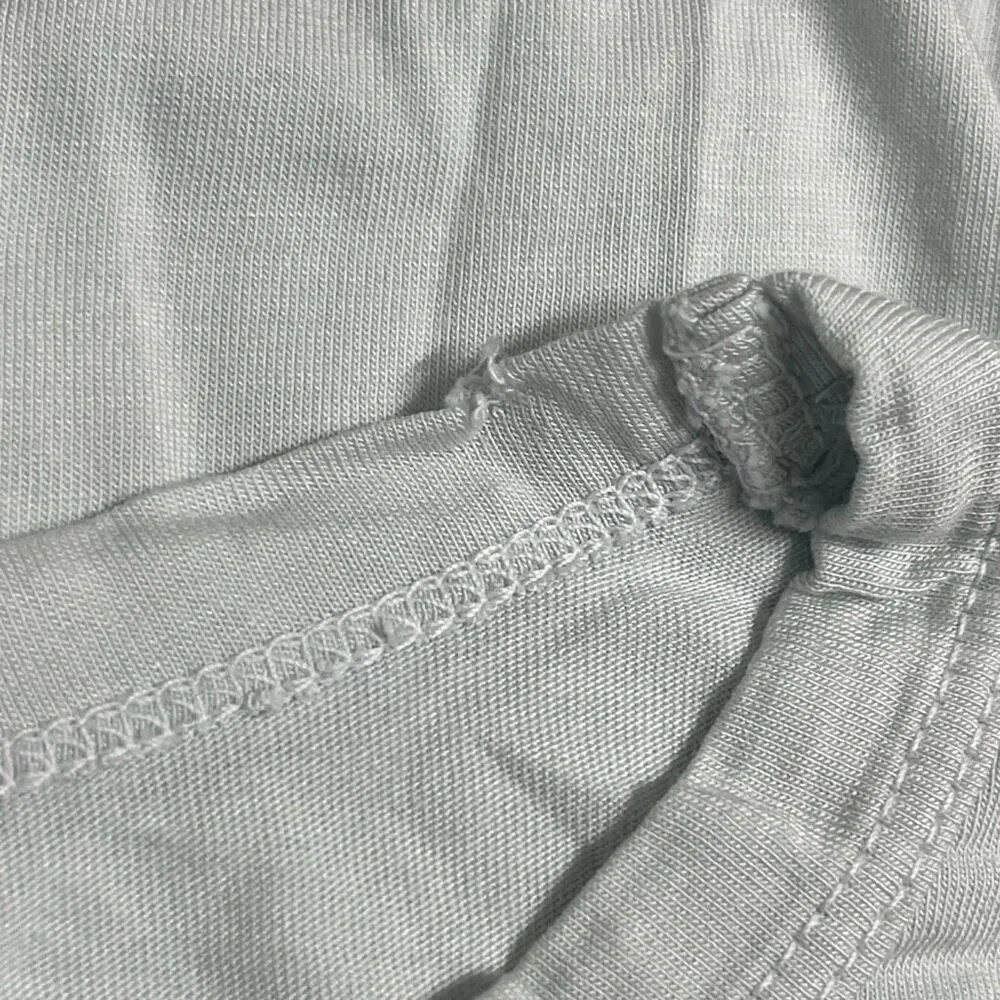 Marine Layer Light Blue Green Crewneck T Shirt XS Short Sleeve Cotton Modal - Image 5