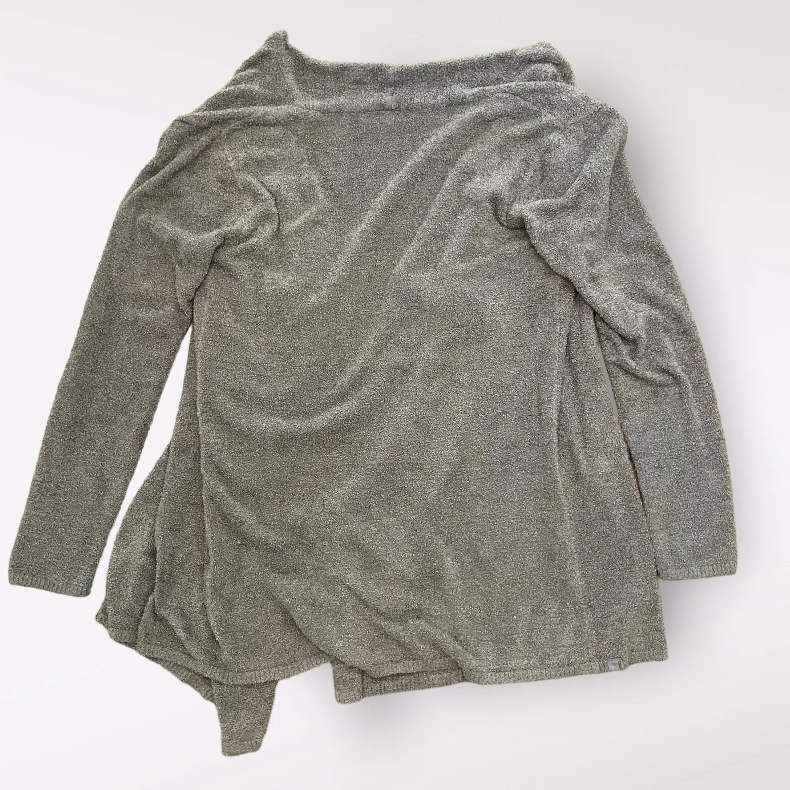 Barefoot Dreams Brown Calypso Bamboo Chic Lite Drape Wrap Cardigan L/XL - Image 3