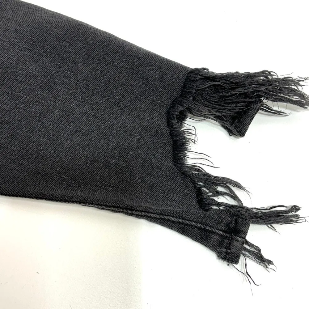 L’agence High Line Jeans in Black Onyx Distressed High Waisted Ankle 30 - Image 11