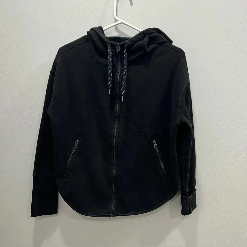 Athleta Cozy Karma Jacket Zip Up Hoodie Sweatshirt Women XS - Image 2