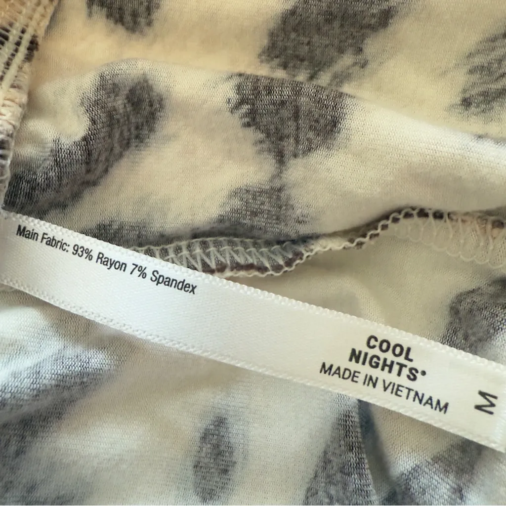 Soma‎ Medium Lounge Pajama Leopard Pint Pants - Image 7