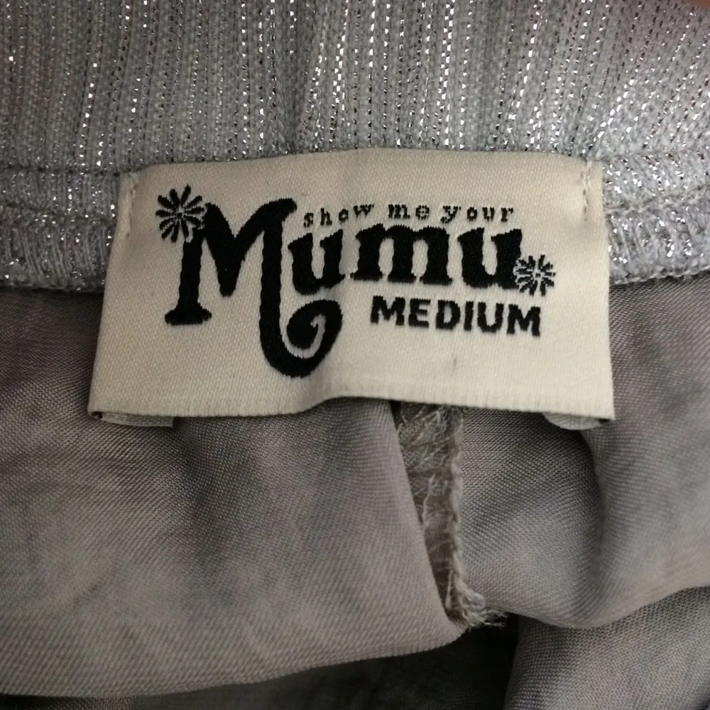 Carlos Swing Shorts Silver Shimmer Ombre - Image 3