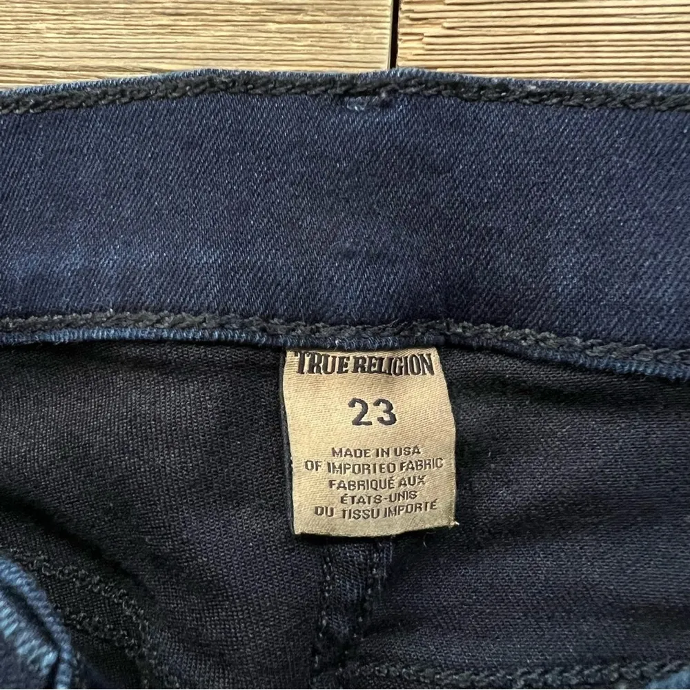 True Religion Halle Super Skinny Moto Jeans - Image 4