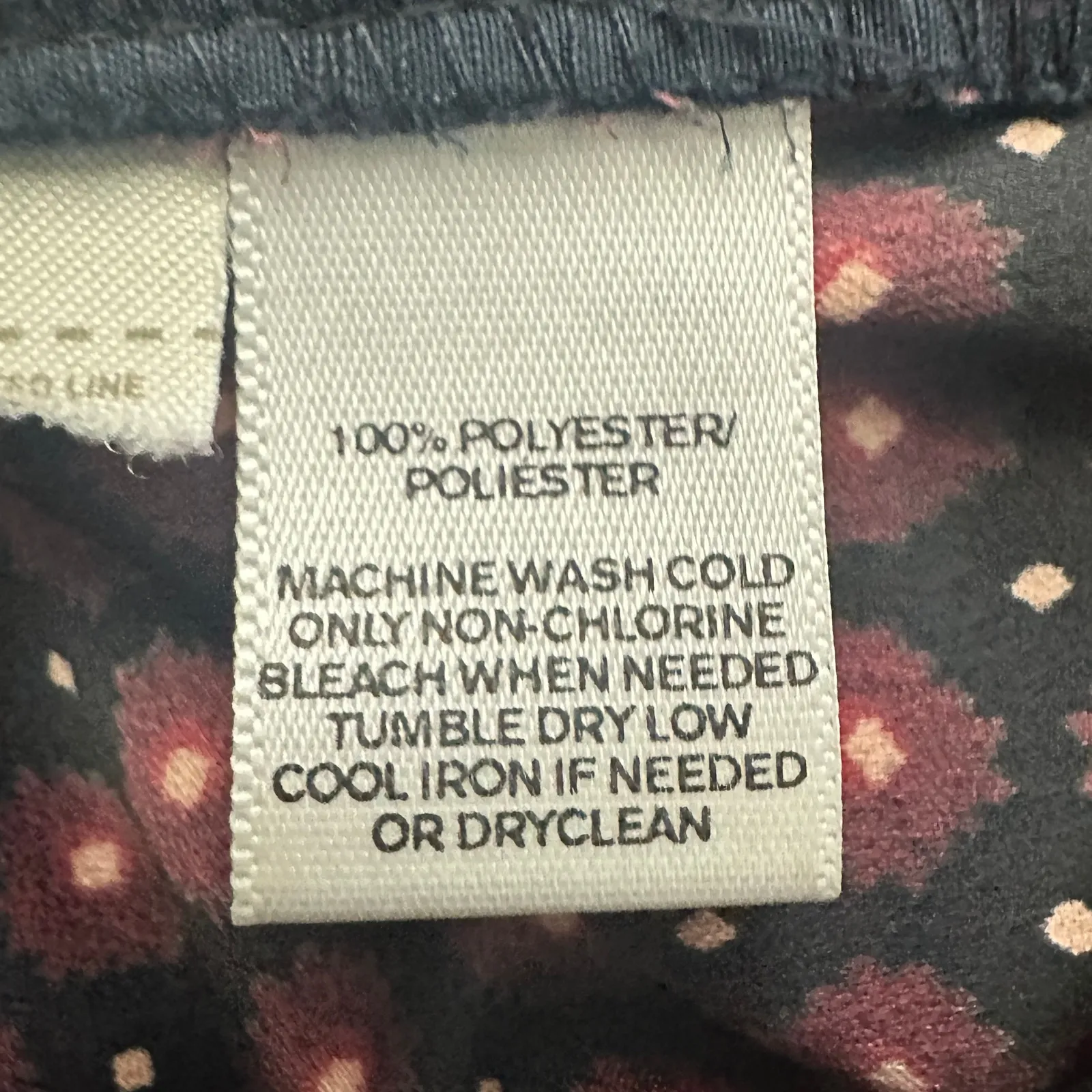 Ann Taylor LOFT Slim Ankle Pants Womens 6 Red Blue Geometric Print Retro Career - Image 11