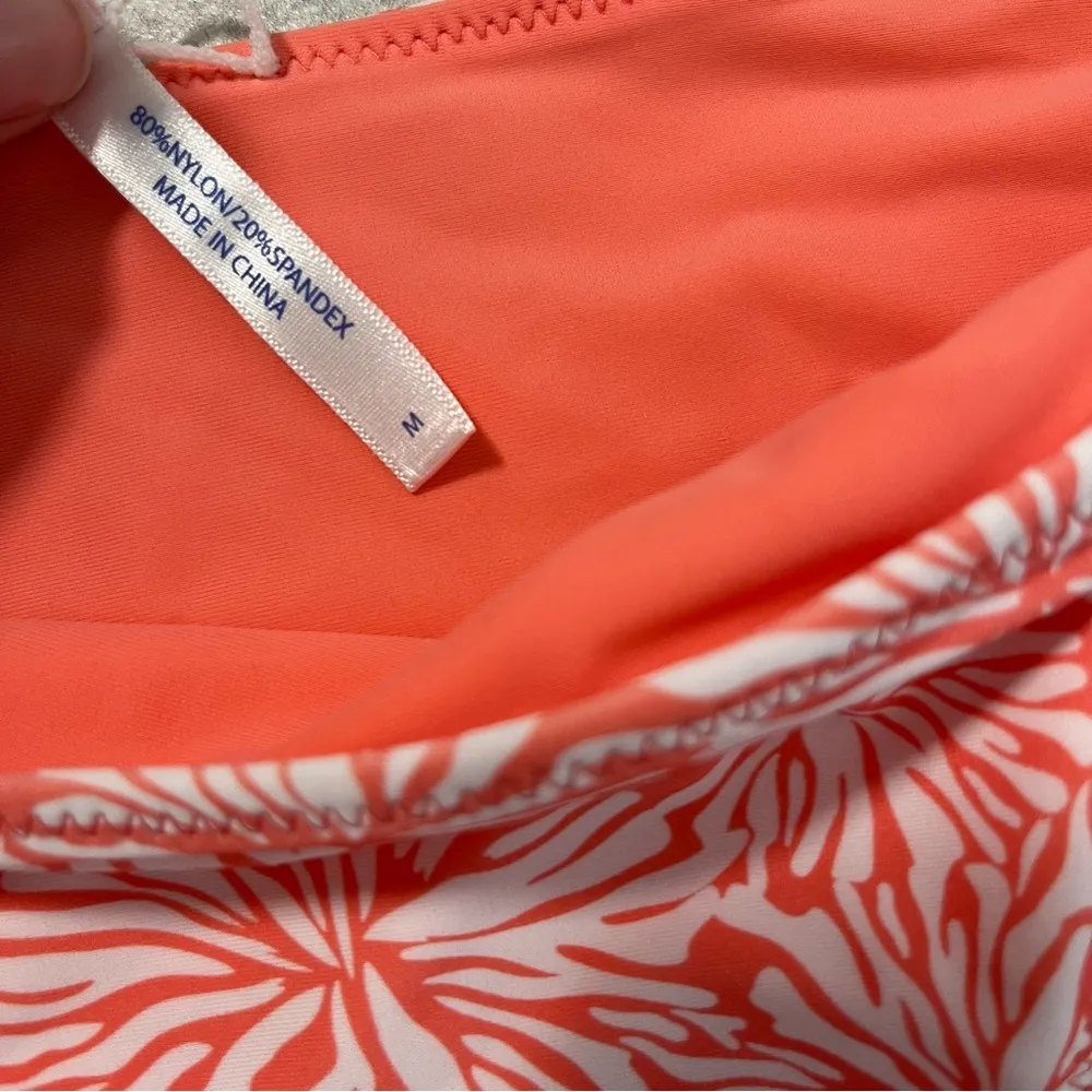 Southern Tide Bikini Bottom Conch Shell Coral Blossom Reversible Swim Sz M NWT - Image 10
