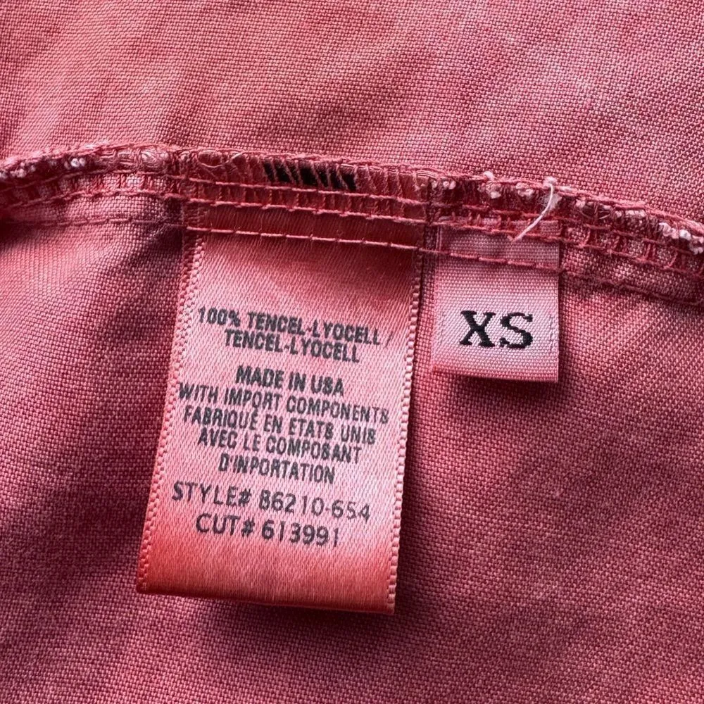 Bella Dahl TIERED HALTER MAXI DRESS IN RED CLAY XS - Image 6