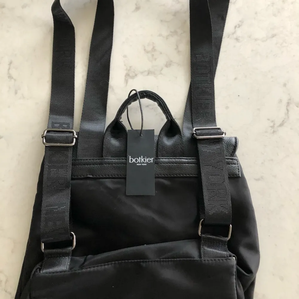 Botkier  Trigger Mini Nylon Backpack - Black NWT - Image 3