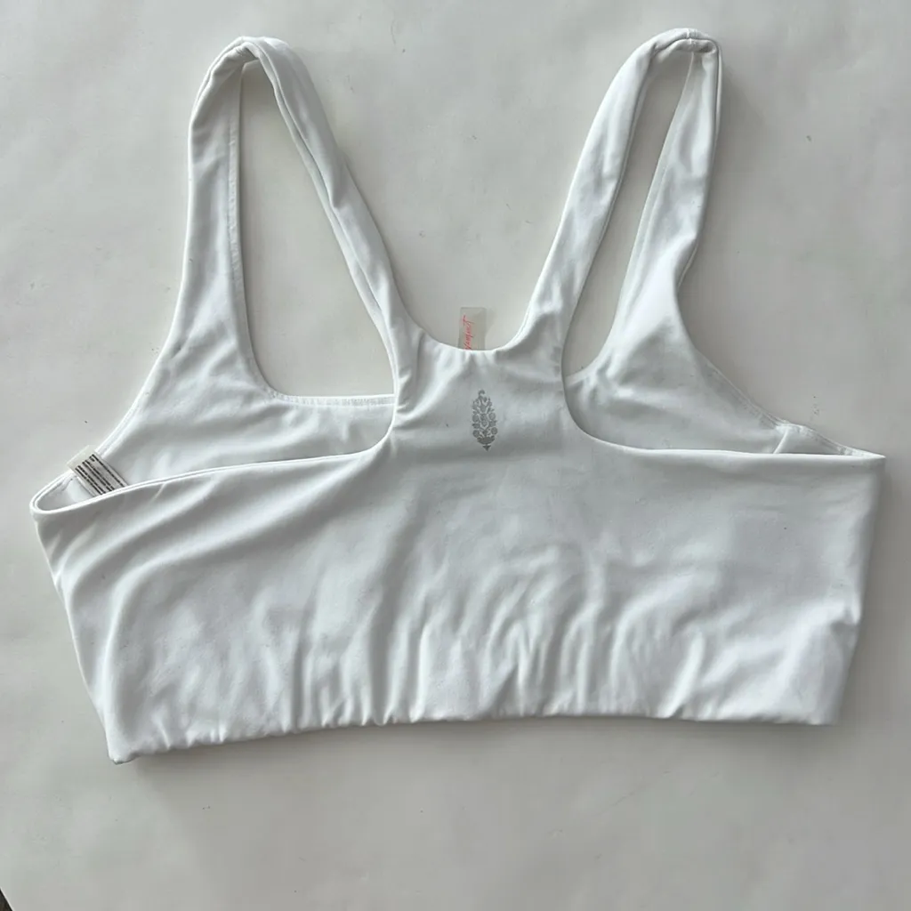 FP Movement Never Better Square Neck Sports Bra White Size L $48 - Image 6