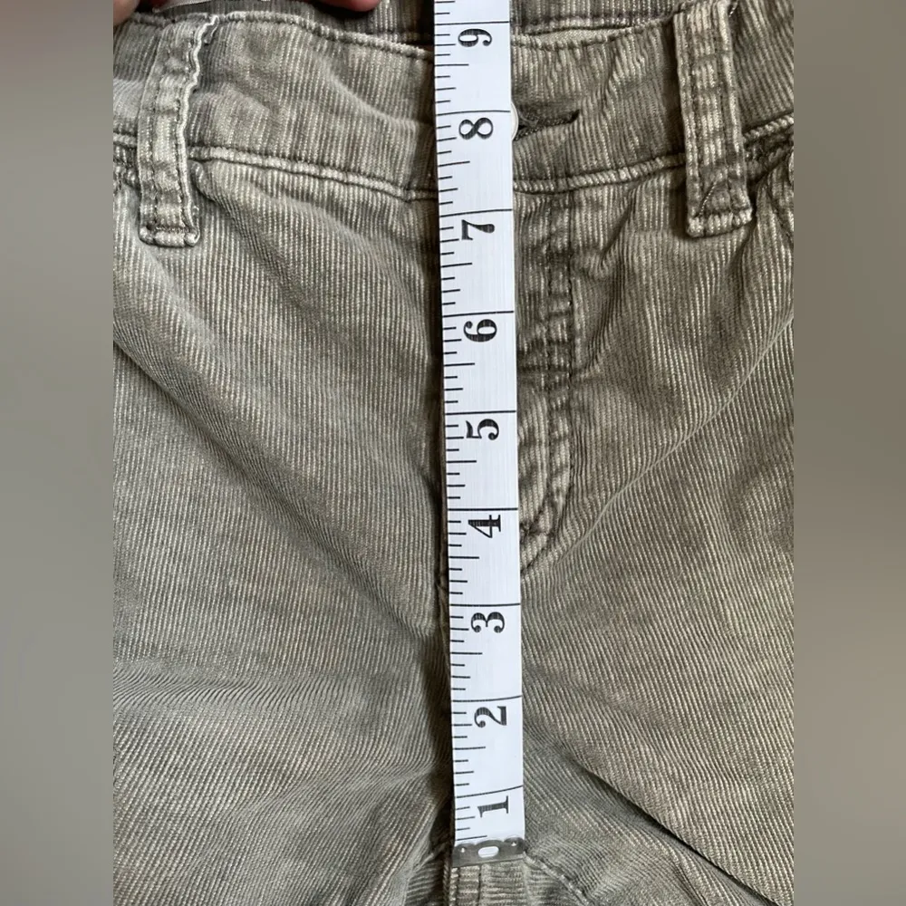 Anthropologie Pilcro and the Letterpress Green Corduroy Pants Parallel Size 27 - Image 7