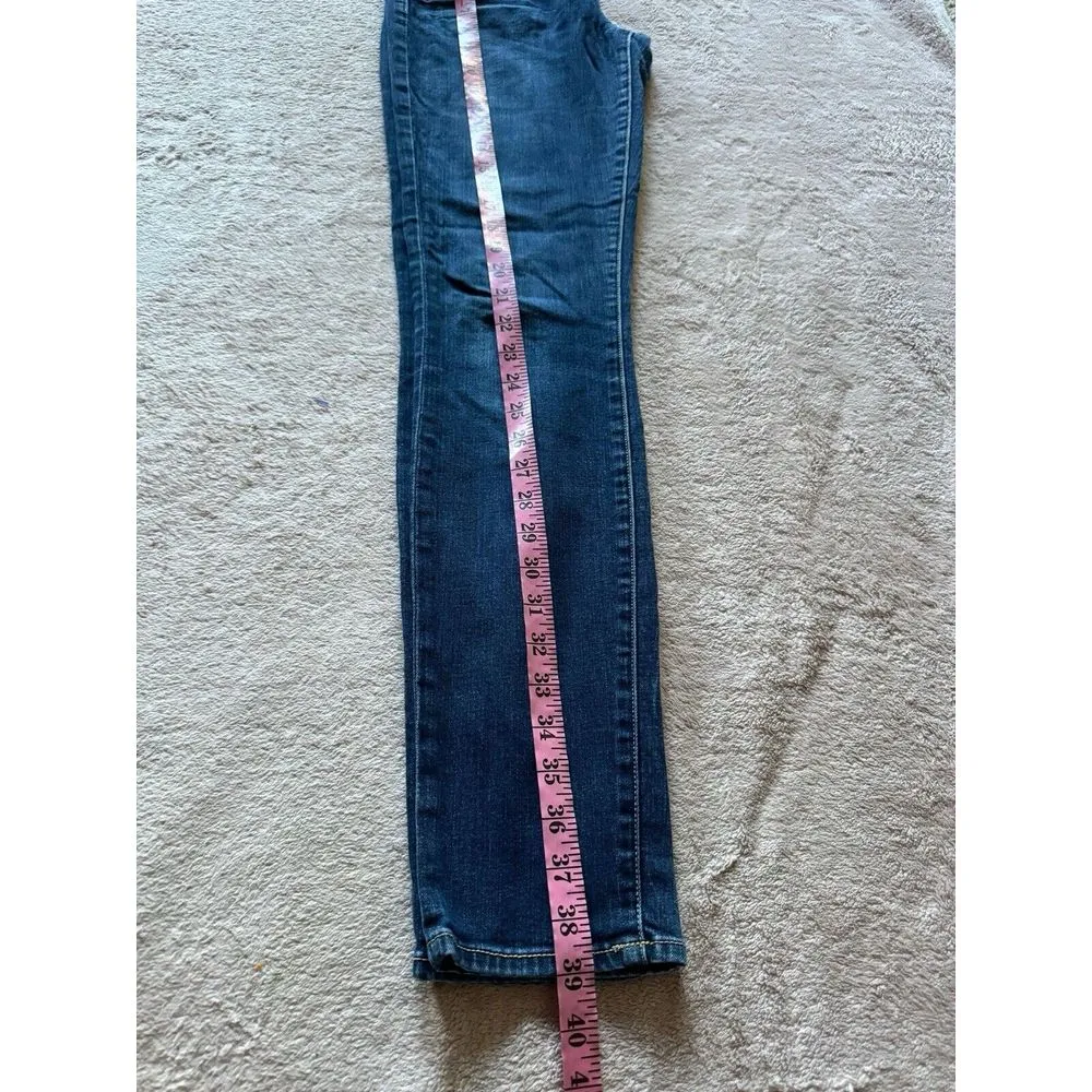 Lucky brand Women's Sofia Skinny Legging Jean Blue Denim Dark Wash Size 4‎ - Image 10