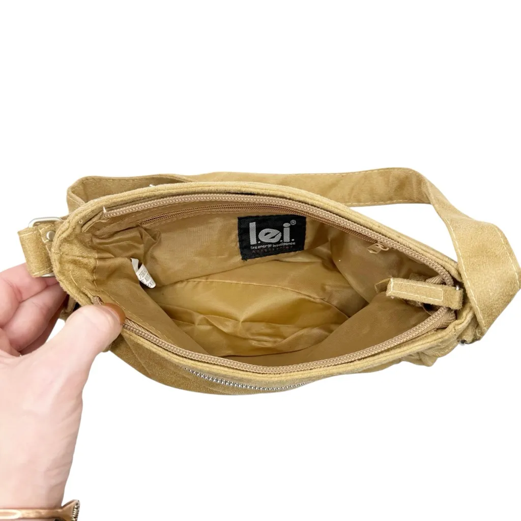 L.E.I. Vintage Y2K Small Shoulder Bag‎ Tan - Image 8