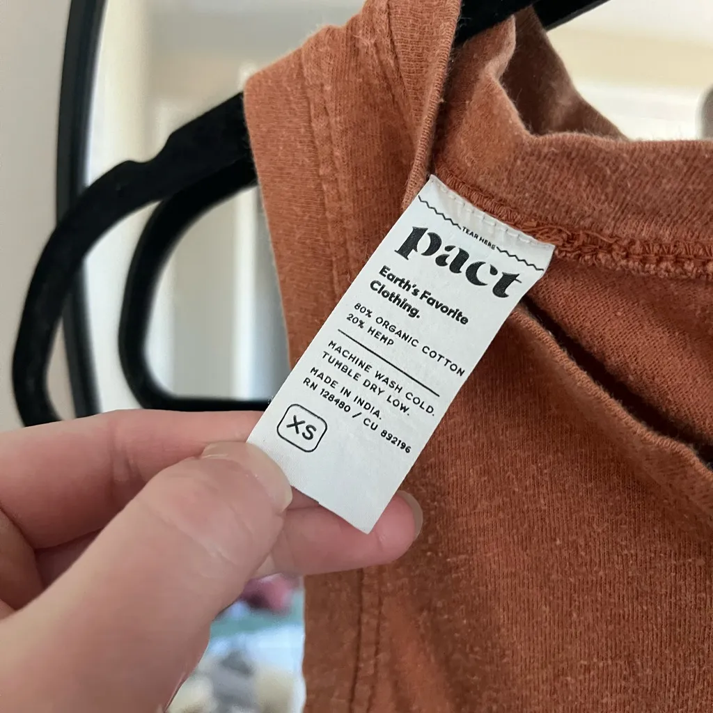 Pact  Orange Romper - Image 5