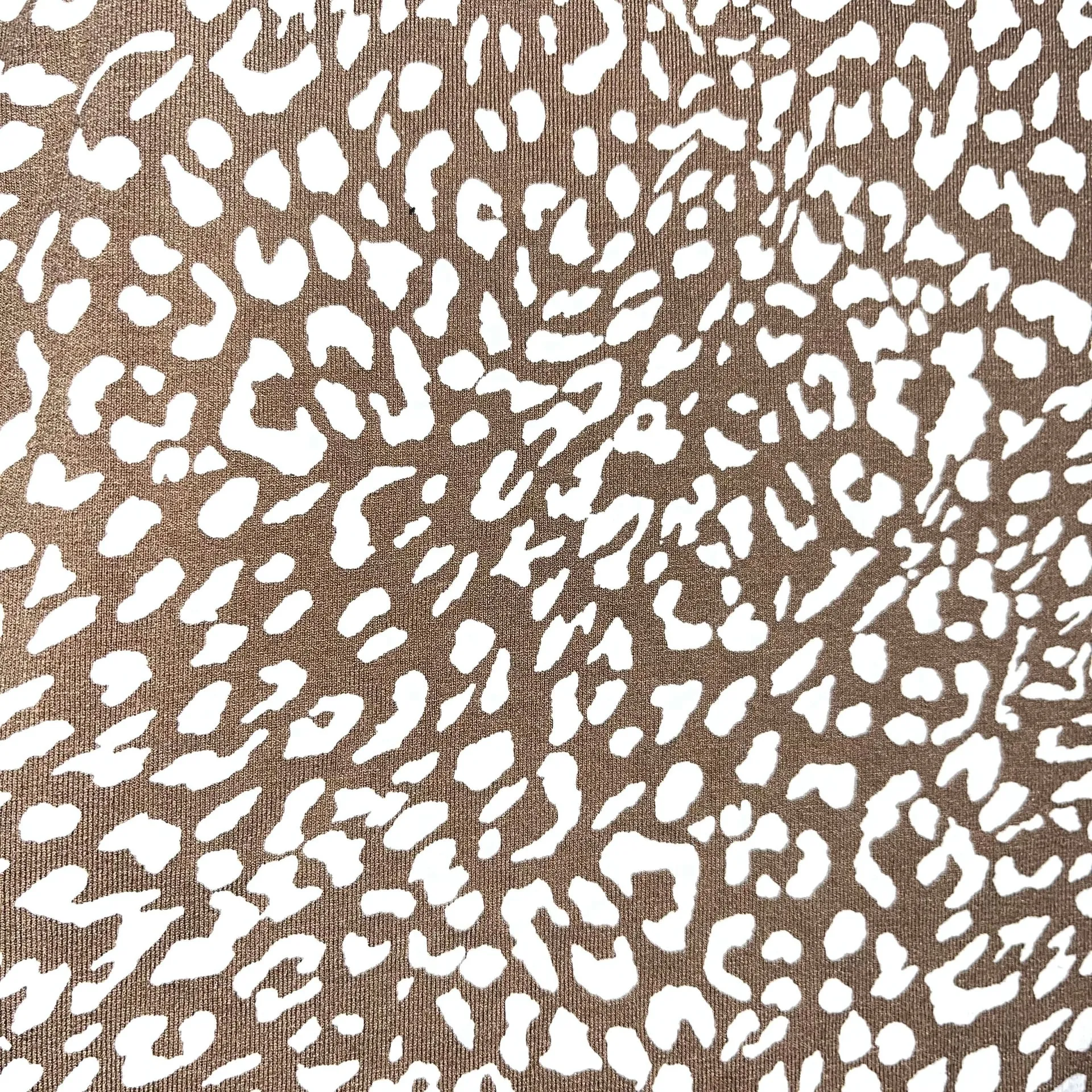 J.Jill Wearever Women's Brown Cheetah Print Wide Leg Crop Pull On Pants Size L - Image 2