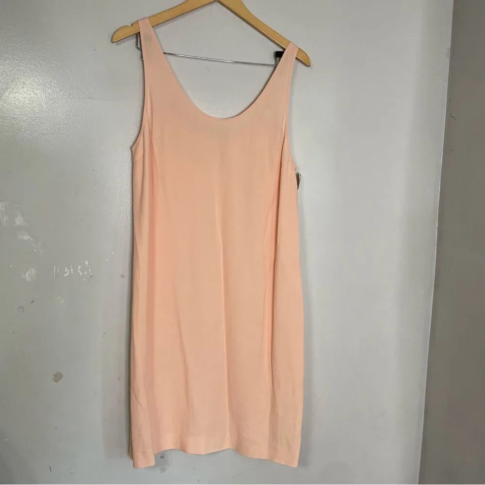Dries Van Noten Vintage 90s Pale‎ Pink Slip Dress Size 40 - Image 3