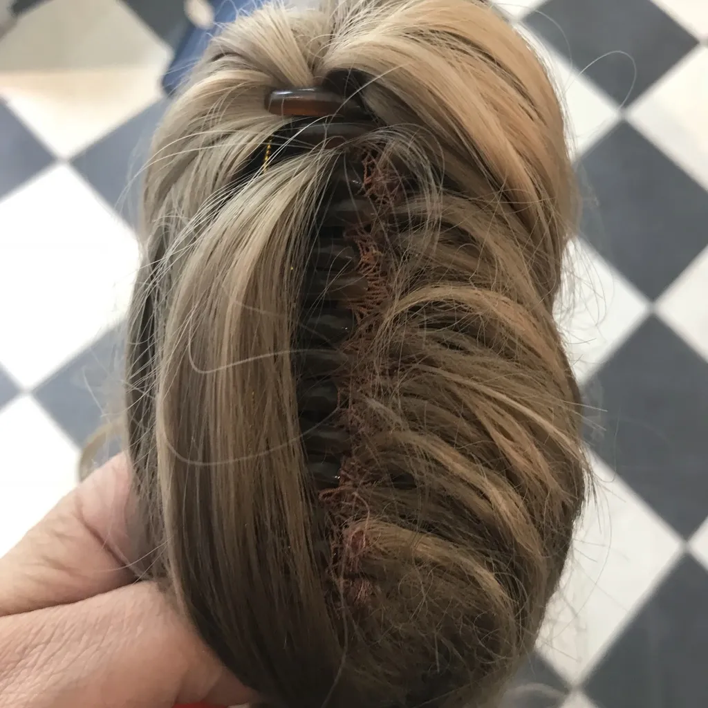 Clip In Long Blonde ponytail sale 2019 Style long - Image 4