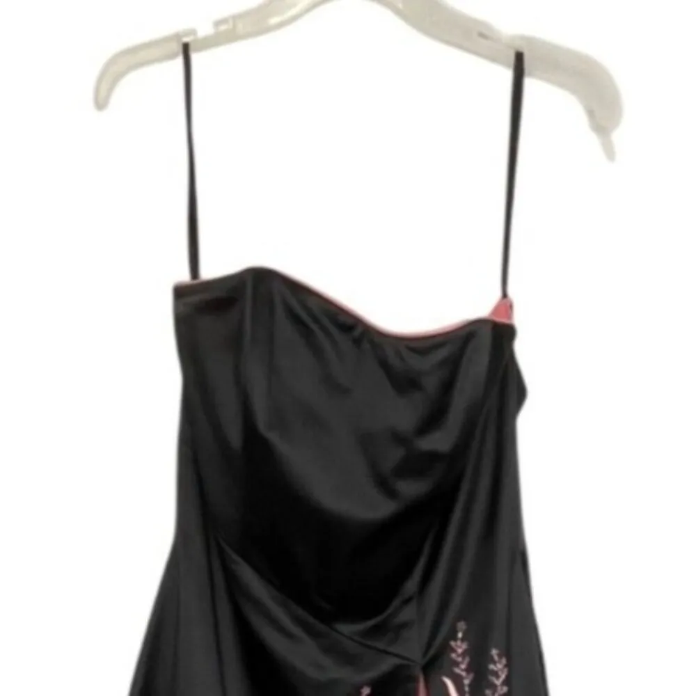 Vintage Y2K Tiffany Designs Strapless Floral Dress Size 12 Prom Formal - Image 2