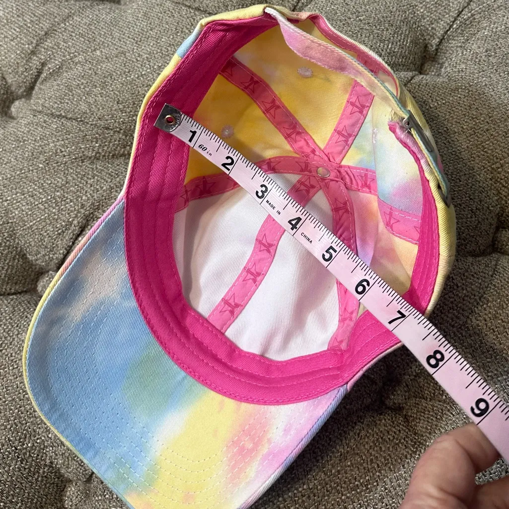 Jeffree Star Colorful Tie Dye Star Cap NWOT‎ - Image 6
