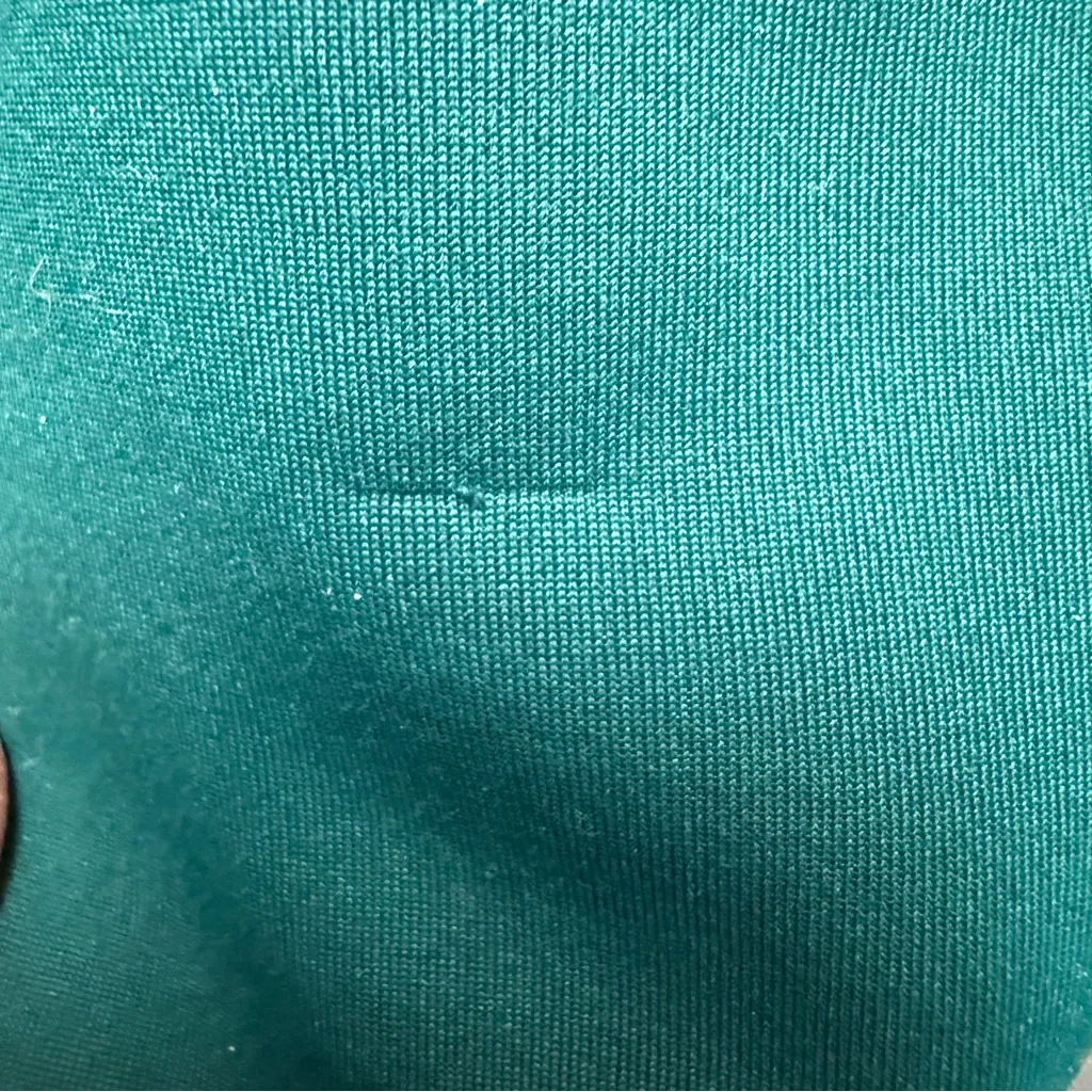 Dartmouth College Women's Green & Black Full Zip Up Track Style Jacket Large - Image 9