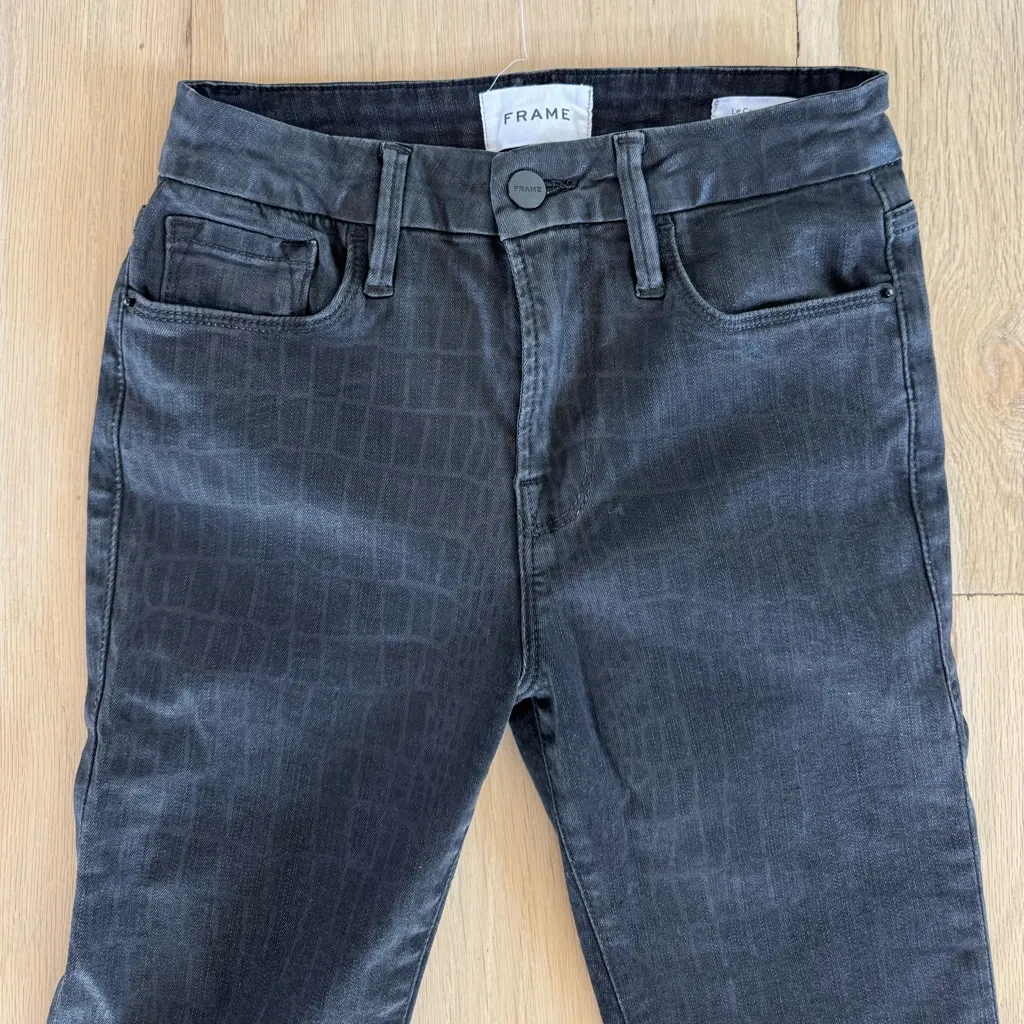 Frame Denim Le Crop Mini Boot Jeans Size 26 - Image 2
