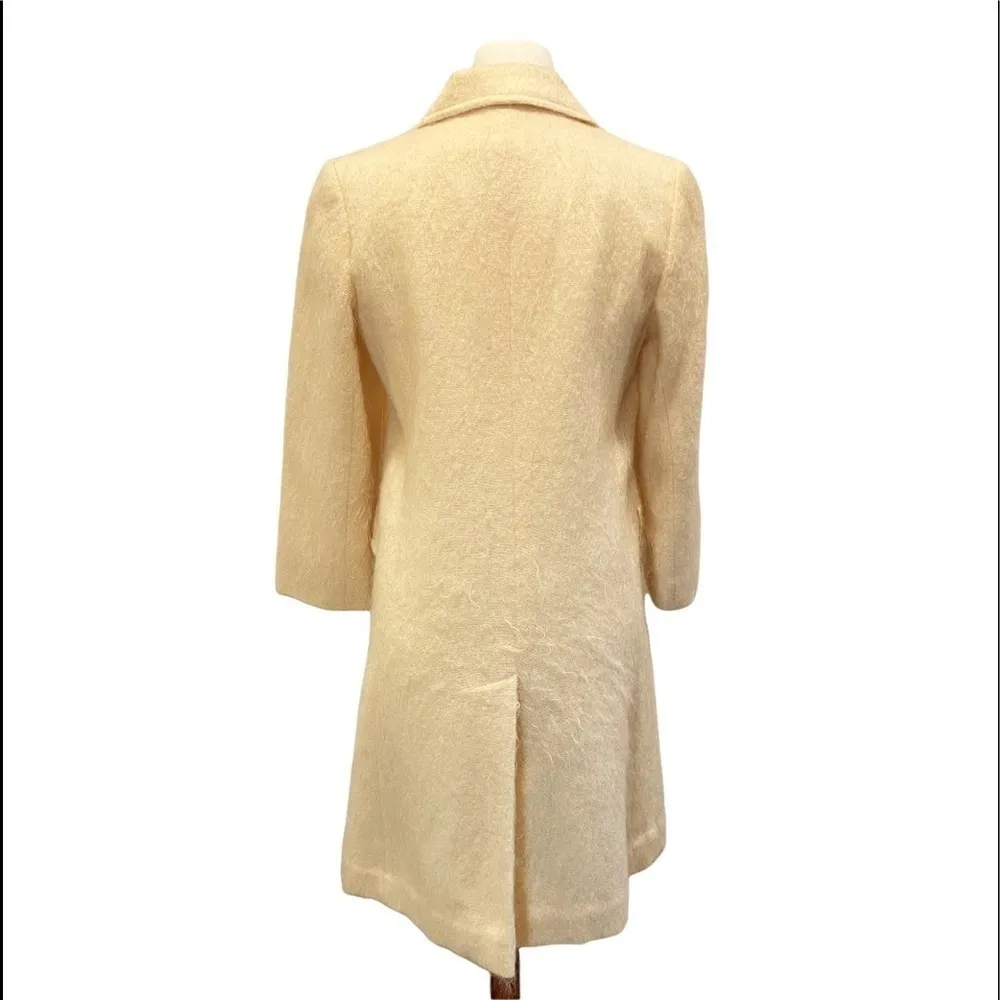 MILLER’S Vintage Mohair & Wool Button Down Long Coat See Measurements Size undefined - Image 4
