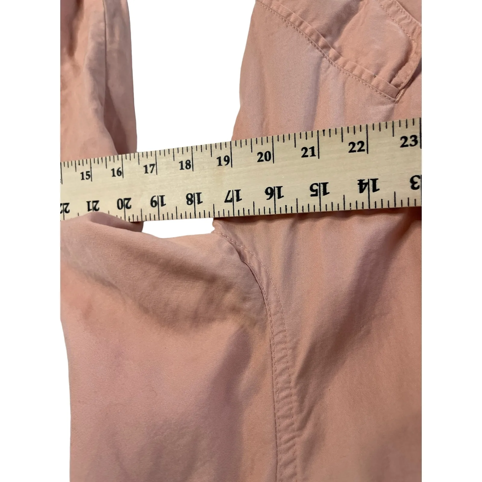 Sanctuary Women's Size Medium Light Pink Soft 100% Lyocell Moto‎ Jacket - Image 6