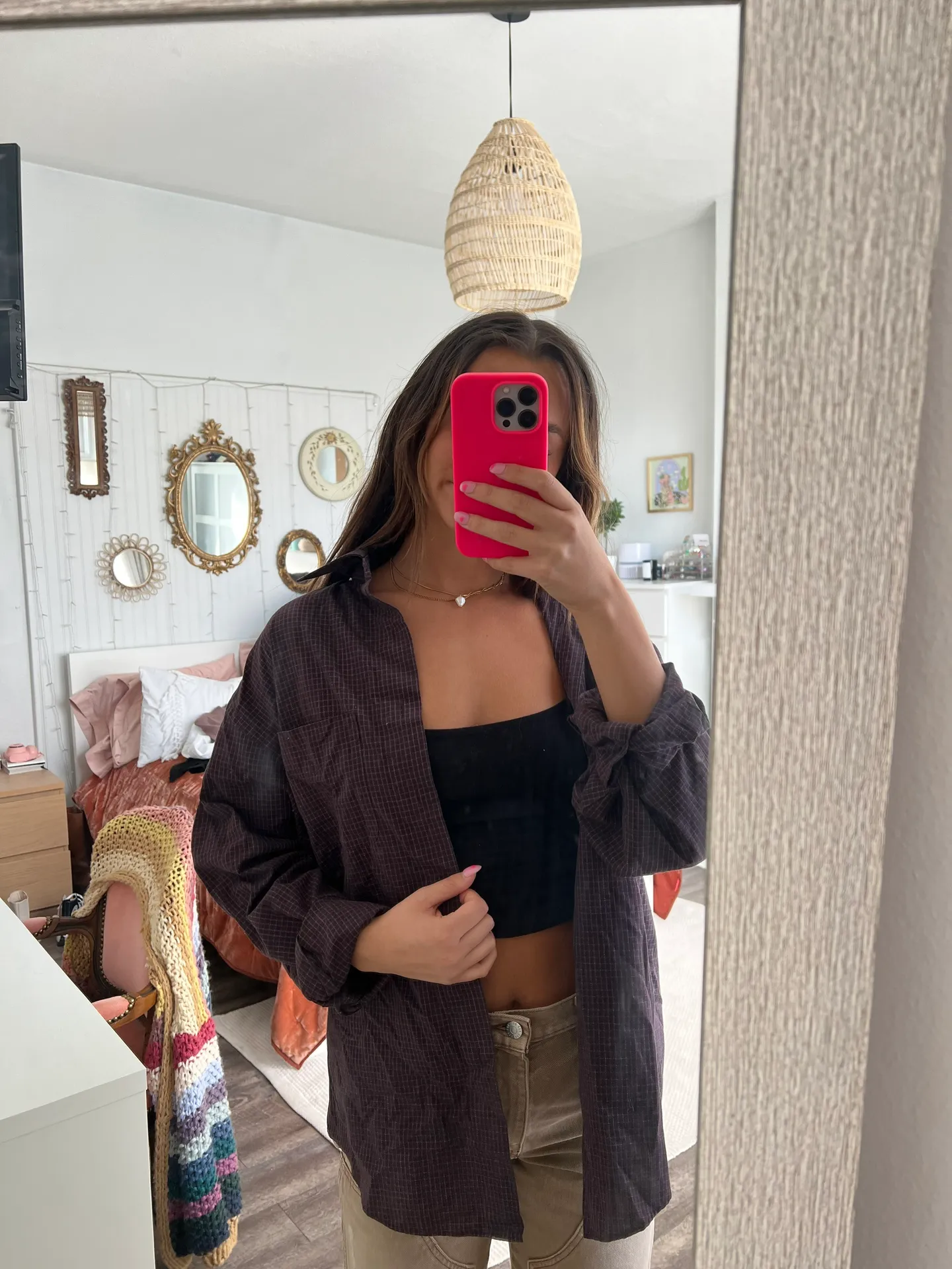 Plaid Button Up - Image 2