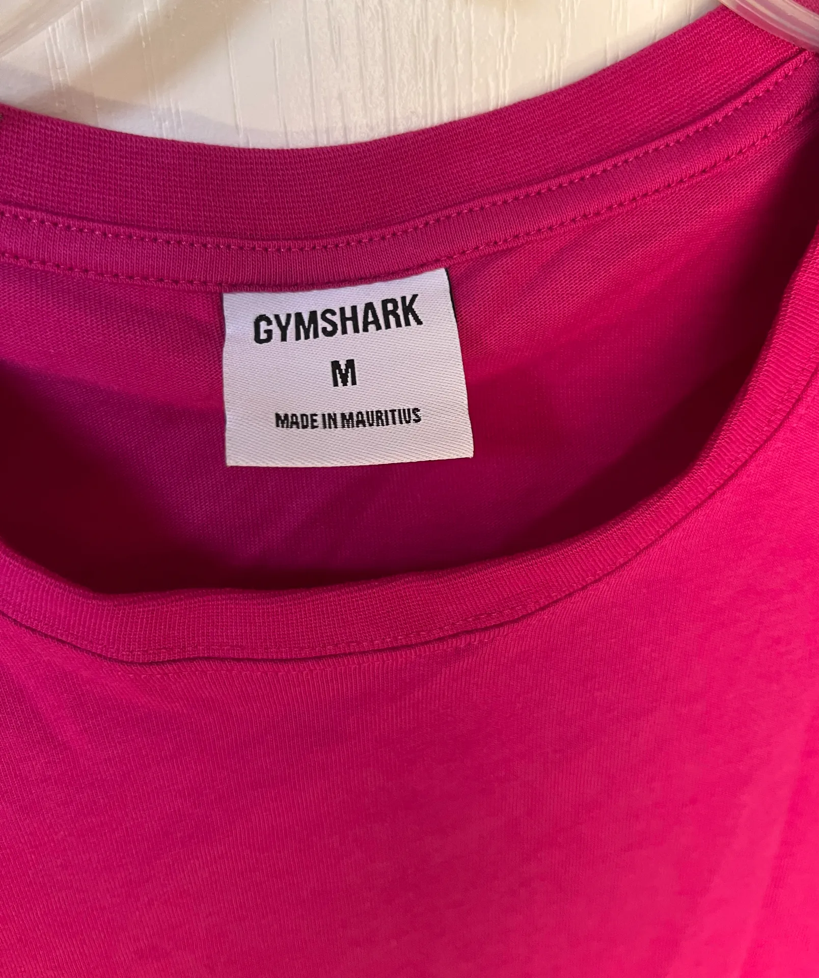 Gymshark Crop Top Pink Size M - Image 2
