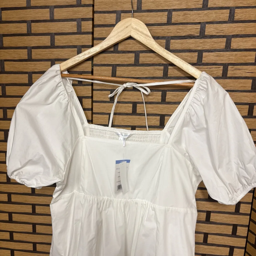 Draper James White‎ Dress Size Large - Image 3