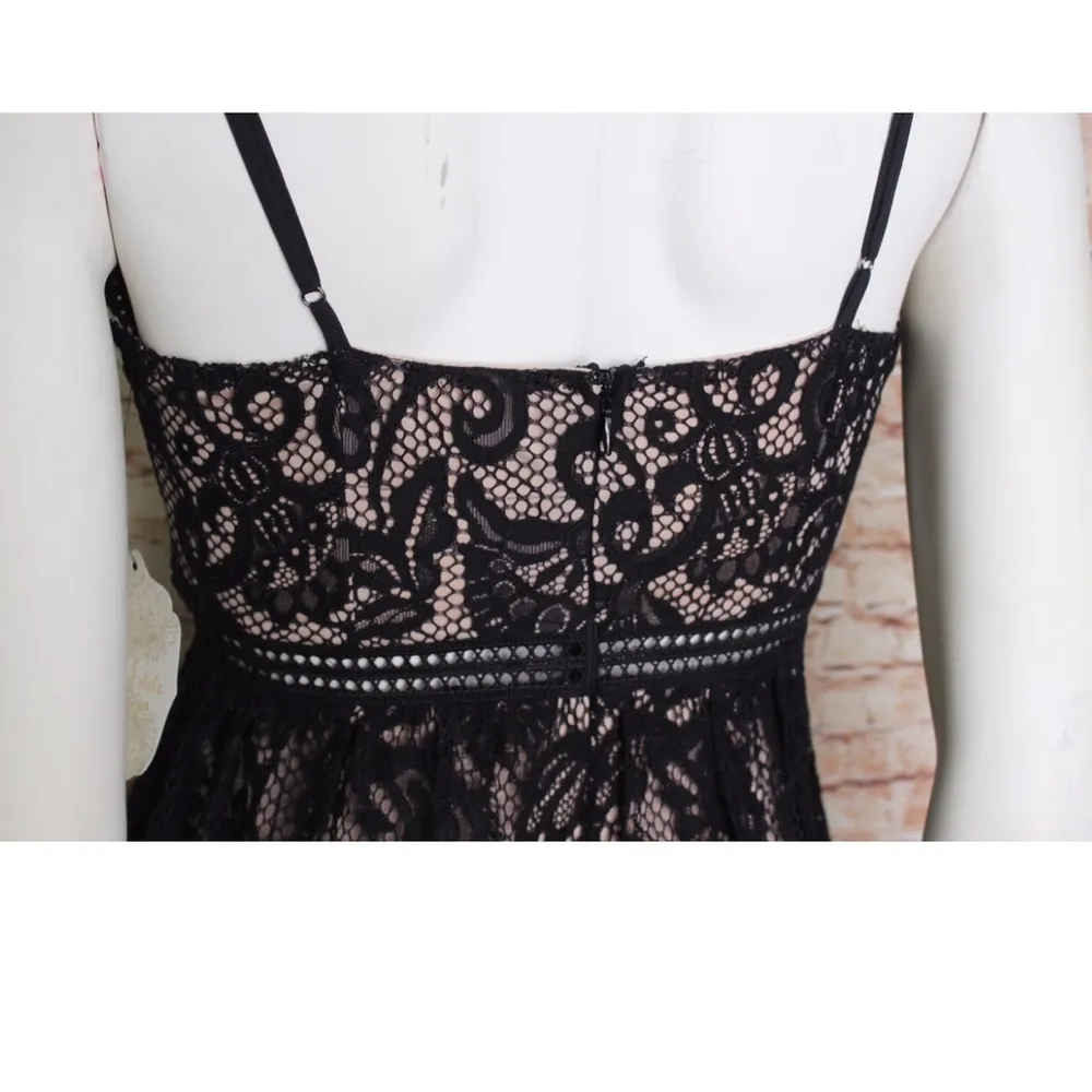 SALE🎉Altar’d State Black Lace A-Line Dress - Image 6