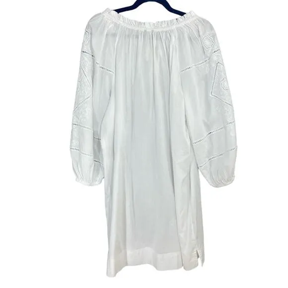 RALPH‎ LAUREN NWT $175 Women's Cotton Embroidered Swim Dress Cover-Up S - Image 5