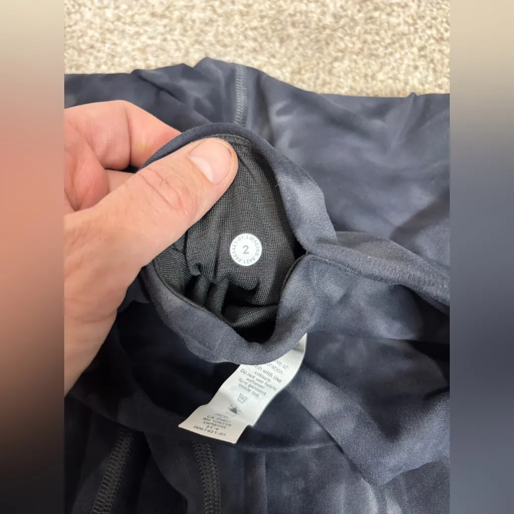 Lululemon Leggings Joggers Women’s Sz 2 Marble Diamond Dye Align Mid Rise - Image 7