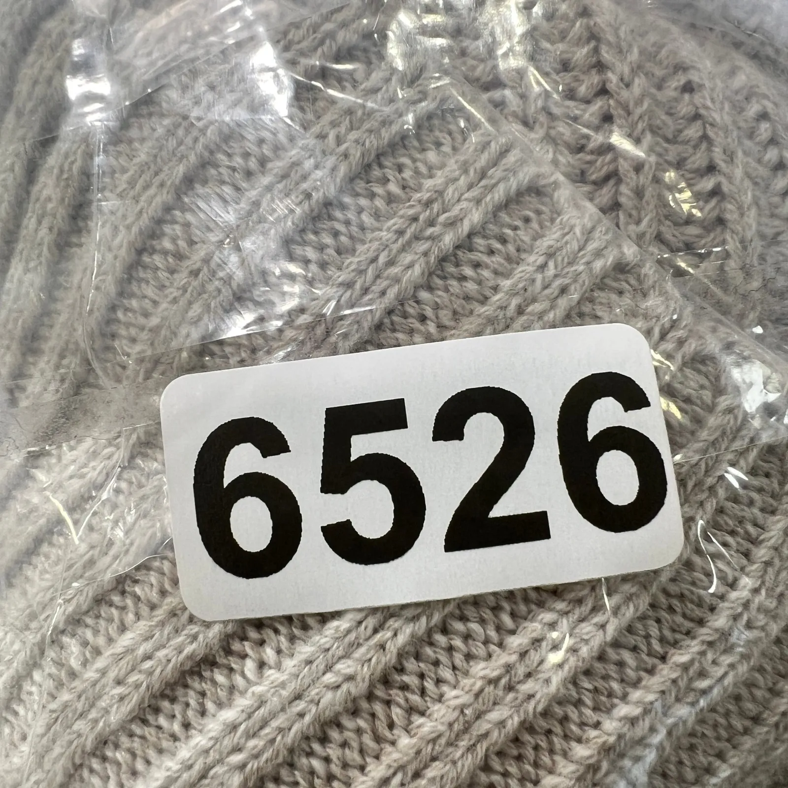 Free People Marlie Pullover Ribbed Collared V- Neck Pullover Sweater Neutral L/G - Image 10