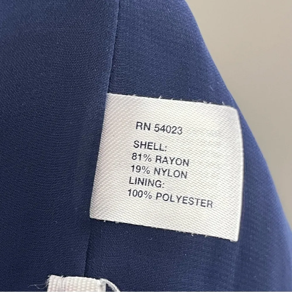 Gap Shift Style Blue Floral Dress Size 8 - Image 8