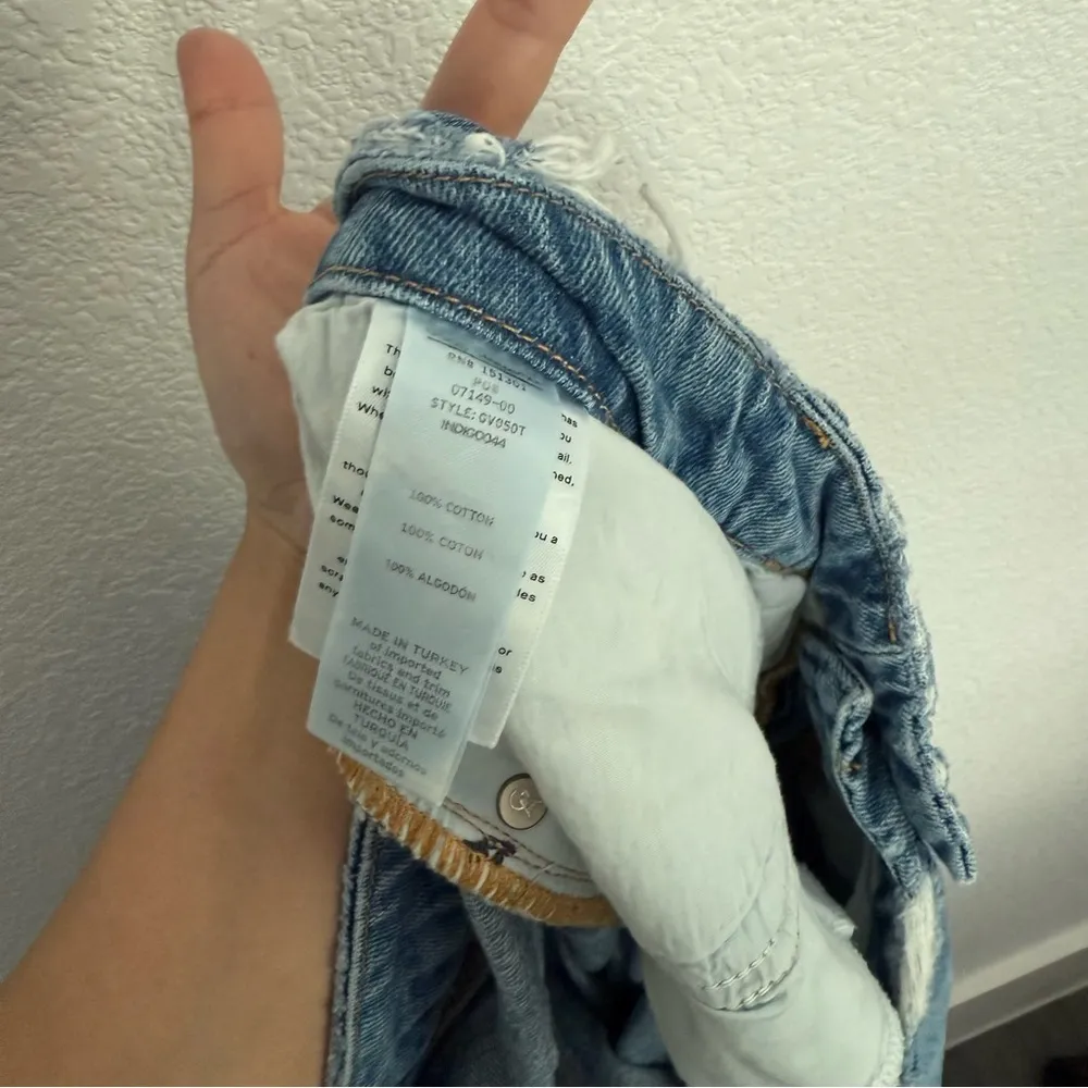 Good American Good Vintage Distressed Blue Jeans 24 Plus Size - Image 7