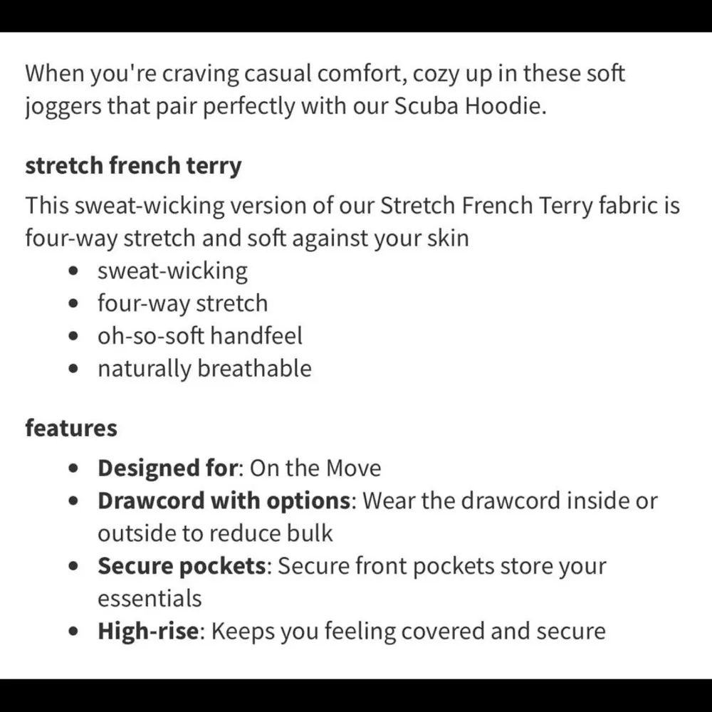 Lululemon pink savanna scuba Joggers with Elastic Waistband - Image 4