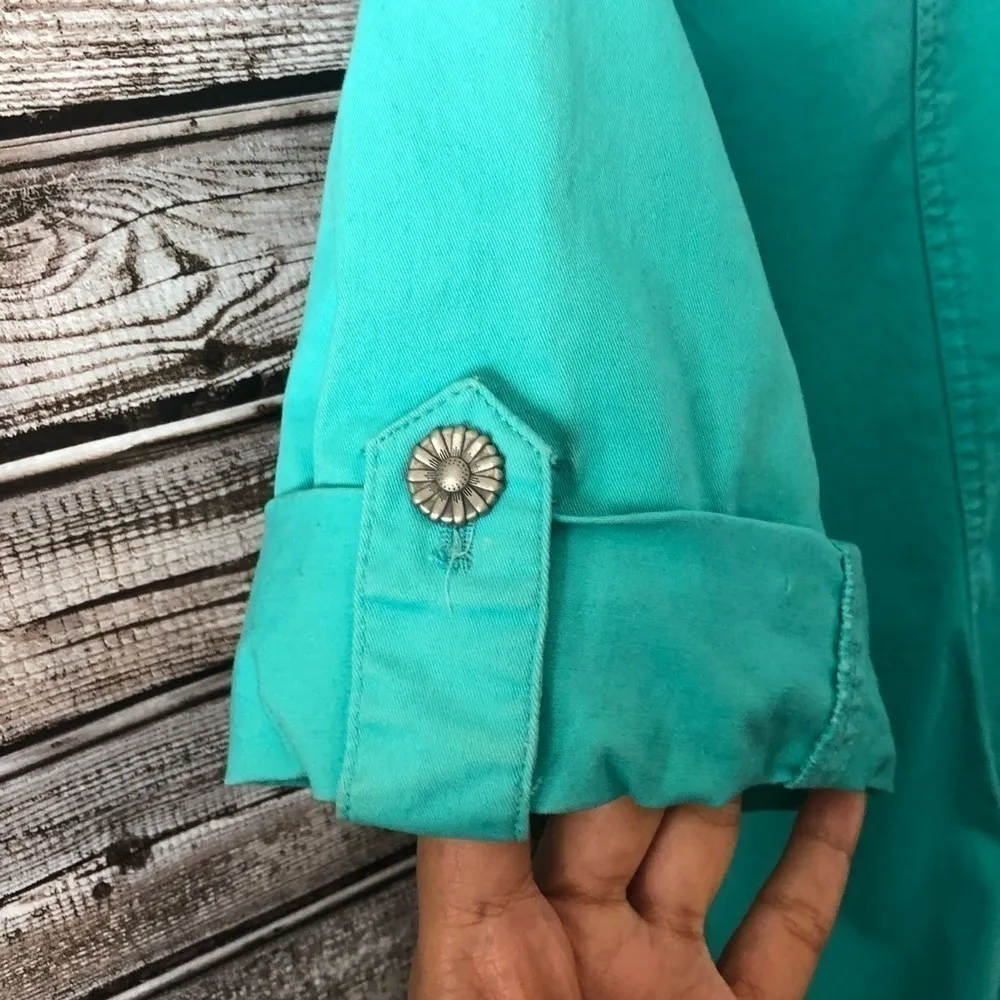 dressbarn Jean Jackets/Jackets & Coats, Size L - Image 5