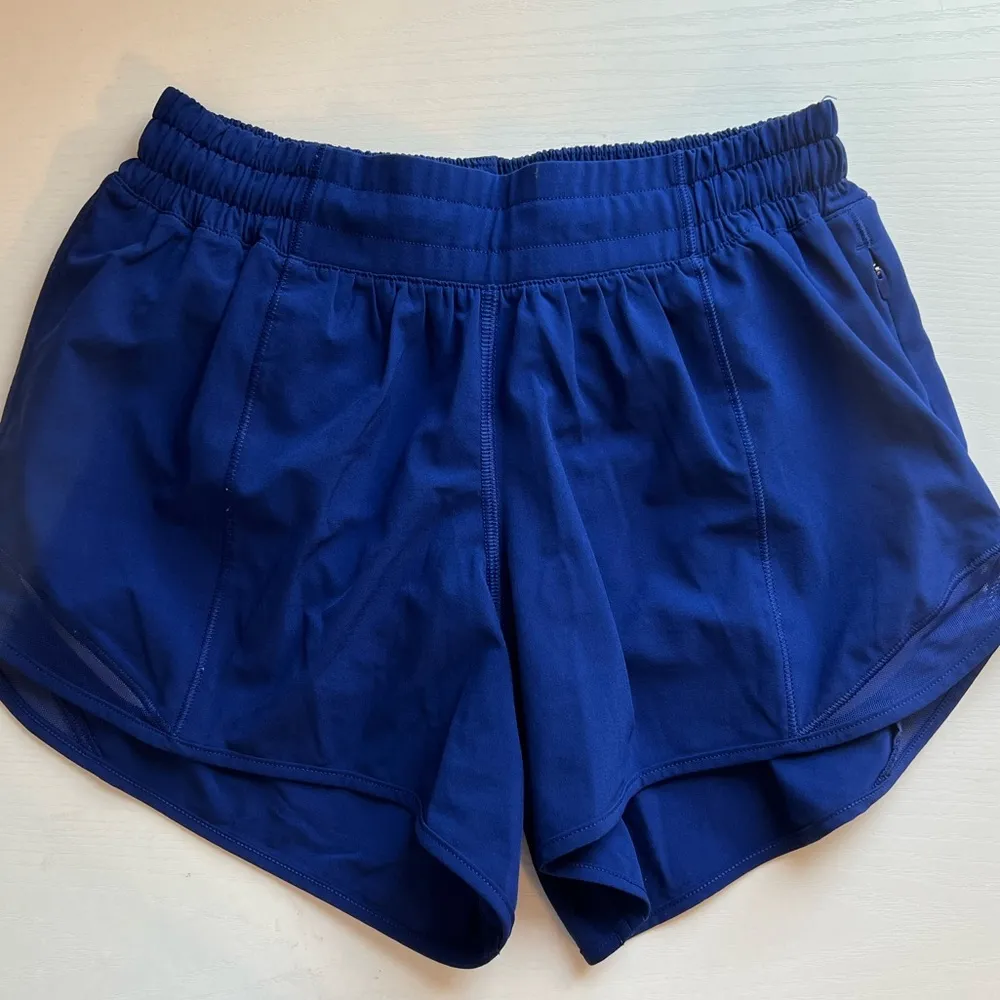 Larkspur Blue Hotty Hot Low-Rise Lined 4”, Size 4 - Image 3