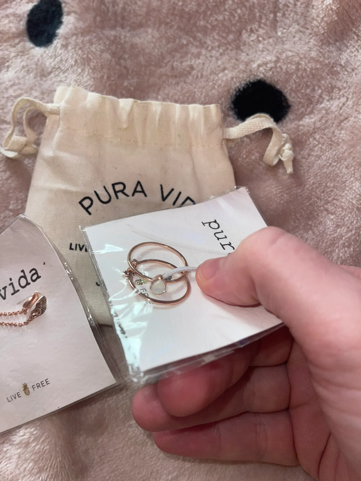 Puravida Opal Ring And Earring Set - Image 4