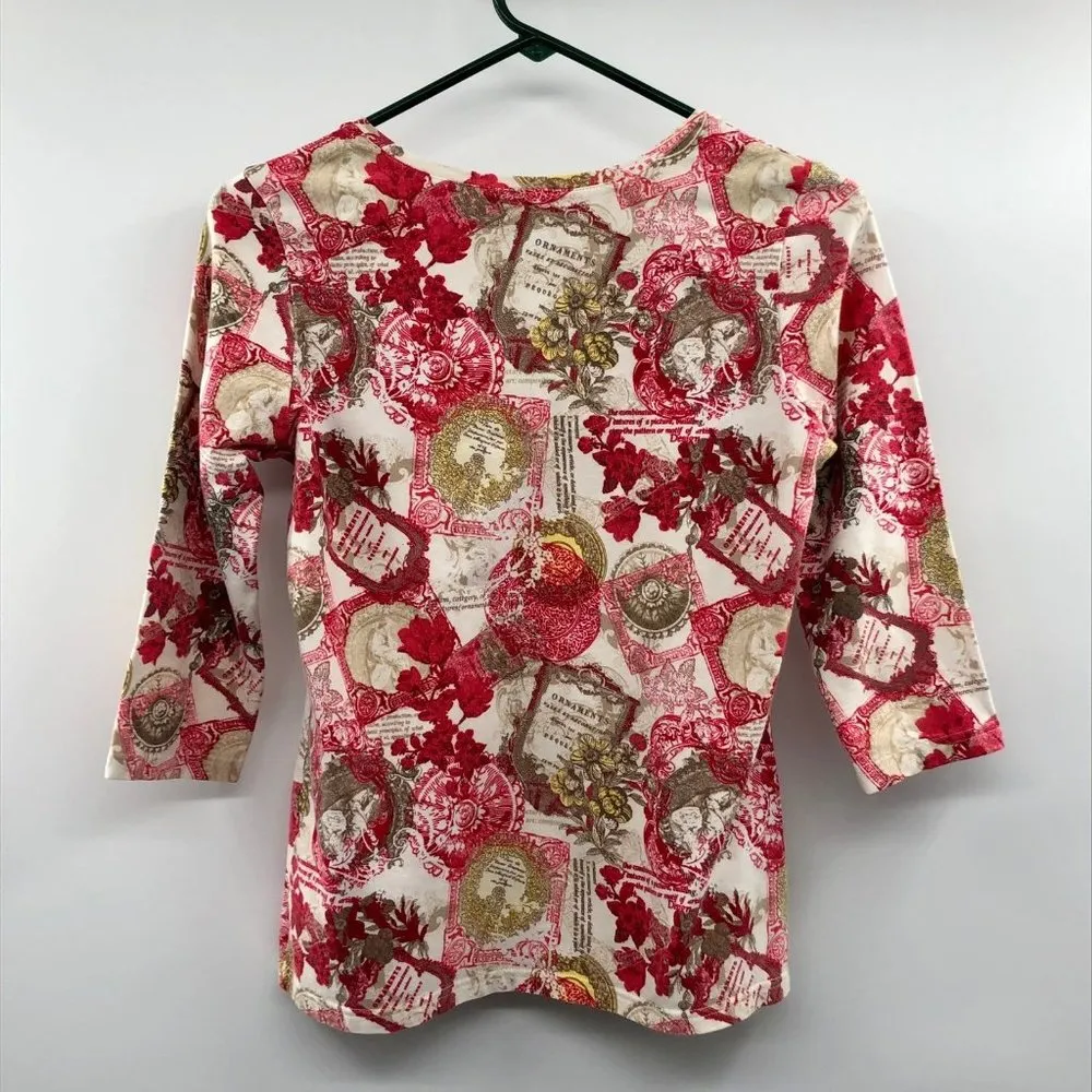 Christopher Banks Pullover Top Womens PS Petite Used - Image 2