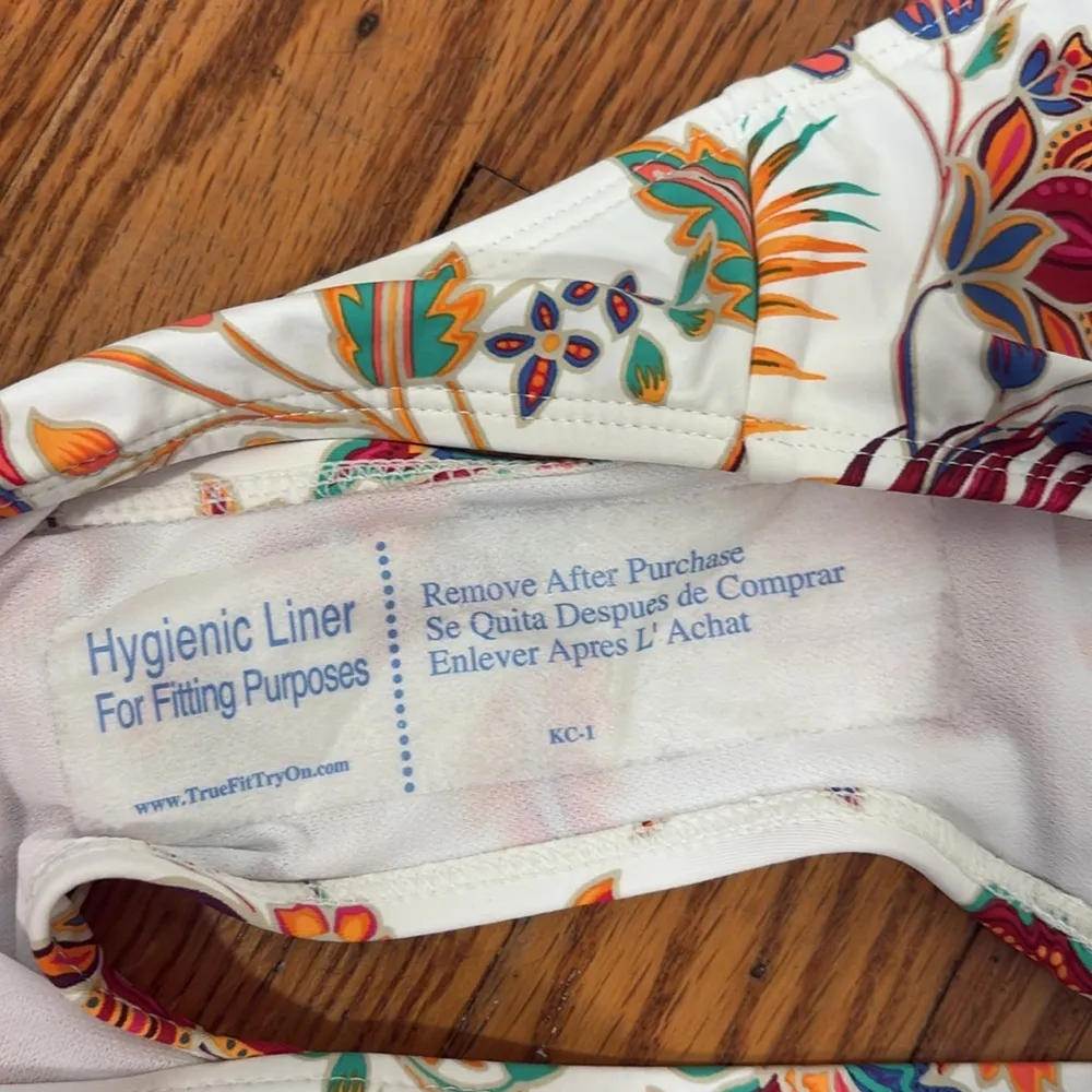 Ralph Lauren LRL  Jacobean Floral Hipster Bikini Bottom size‎ 12 NWT - Image 7