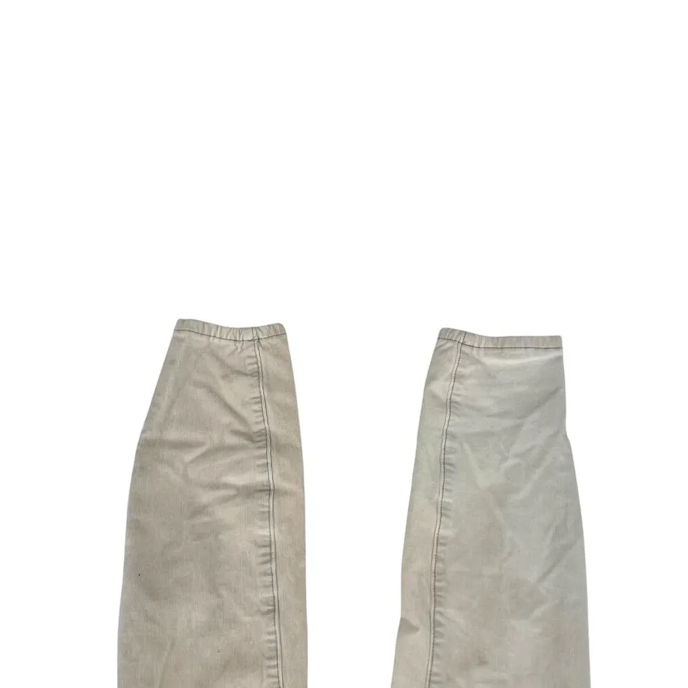 Anthropologie Pilcro High-Rise Skinny Corduroy Pants Creme Ivory Size 28‎ - Image 6