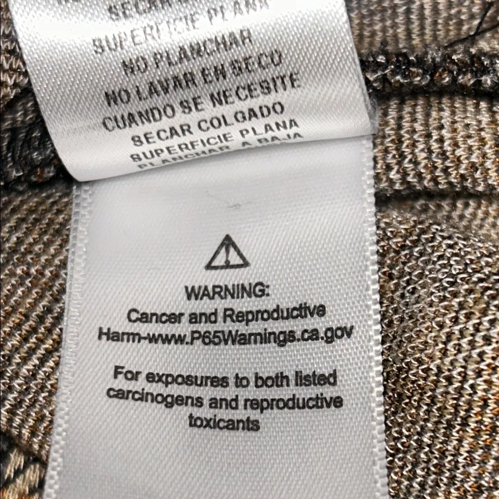 Robbie Bee  Black and Tan Plaid Midi Dress - Image 13