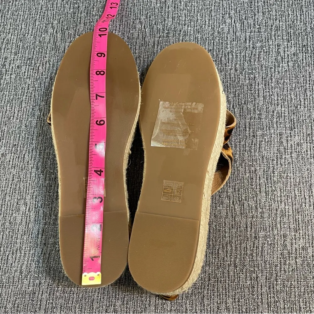 Madewell Asymmetrical Espadrille Sandals in Calf Hair - Image 13