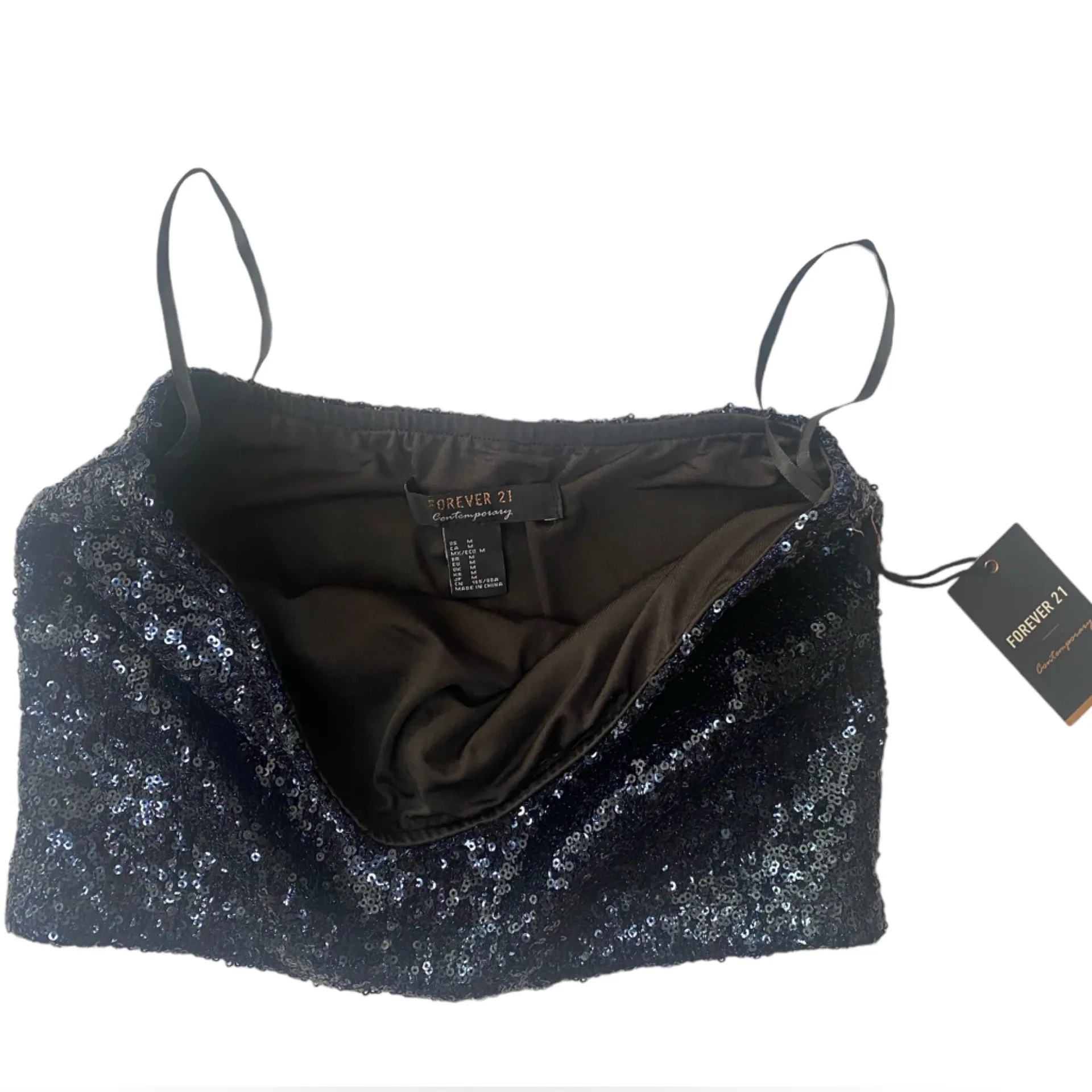 Forever 21 | NWT Blue Sparkly Tube Top - Image 2
