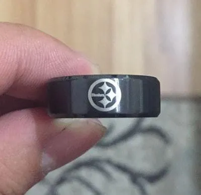 Black Pittsburgh Steelers Ring - Image 3